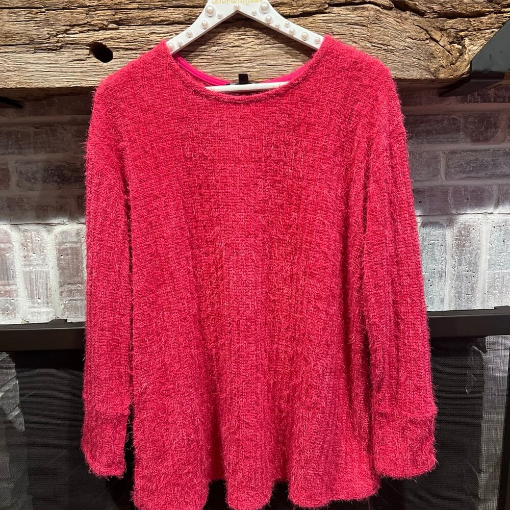 Lane Bryant pink sweater size 22-24